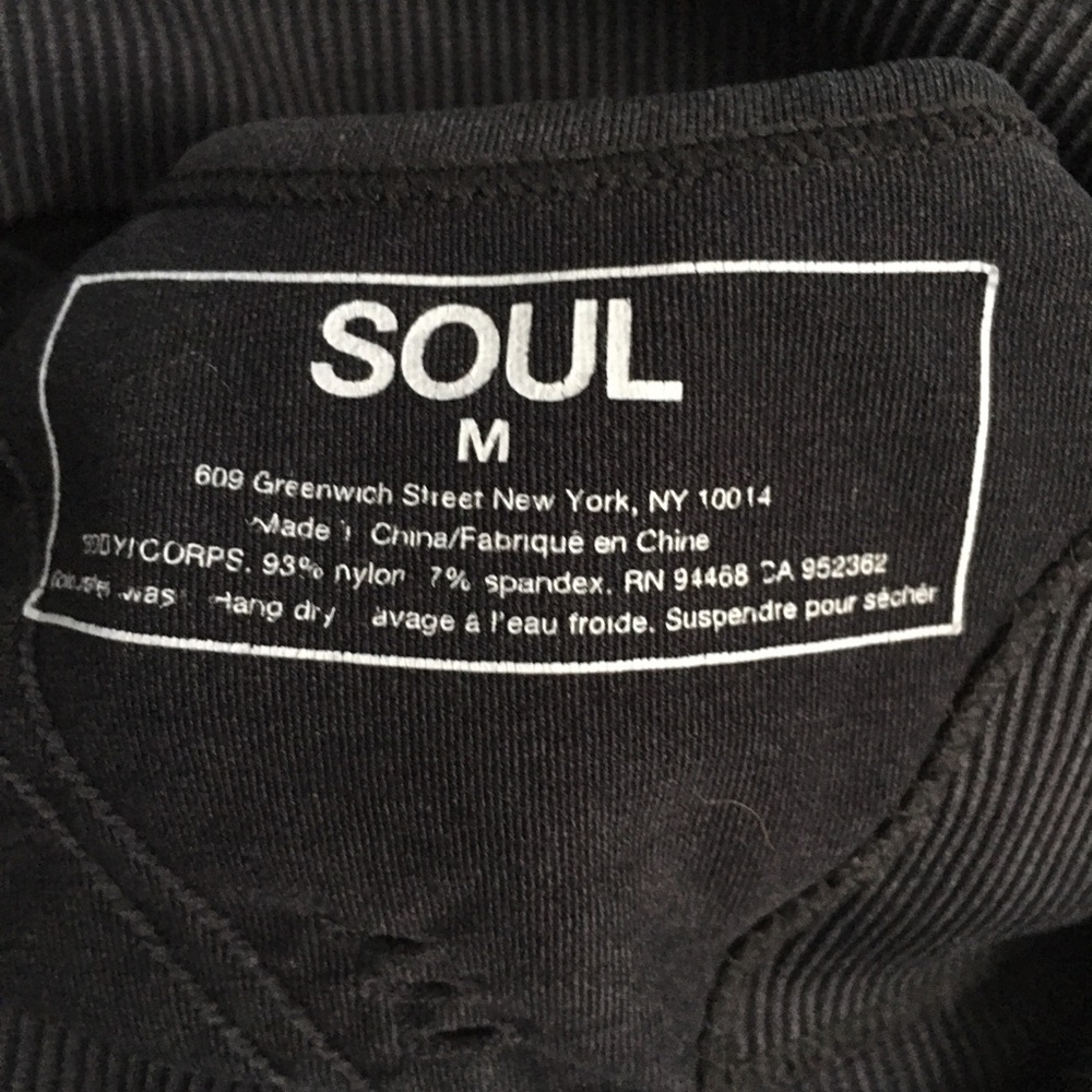 Soulcycle Braided Back Seamless Sports Bra M - Picture 10 of 10